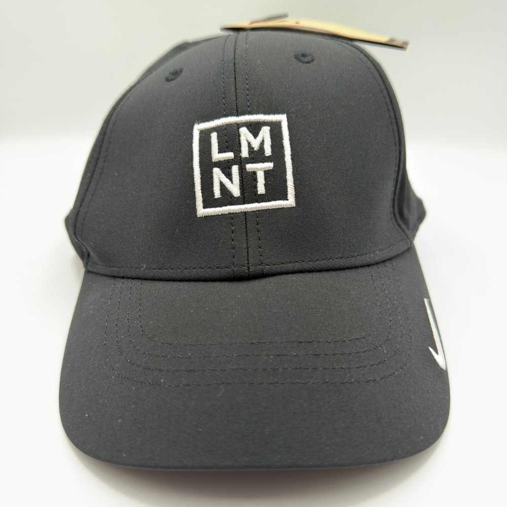 Nike LMNT Stay Salty Dri-FIT Club Cap Black Golf Hat FB6447-010 M/L NEW